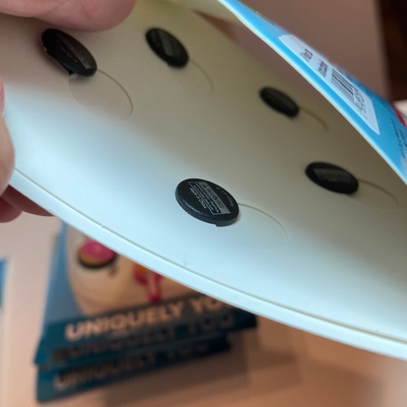 Jibbitz Shoe Charms Fun Trend 5 pack Cactus Pineapple Unicorn Rainbow Peace Sign - Picture 5 of 5